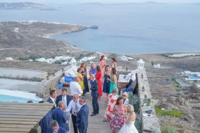 lieu de réception vue mer