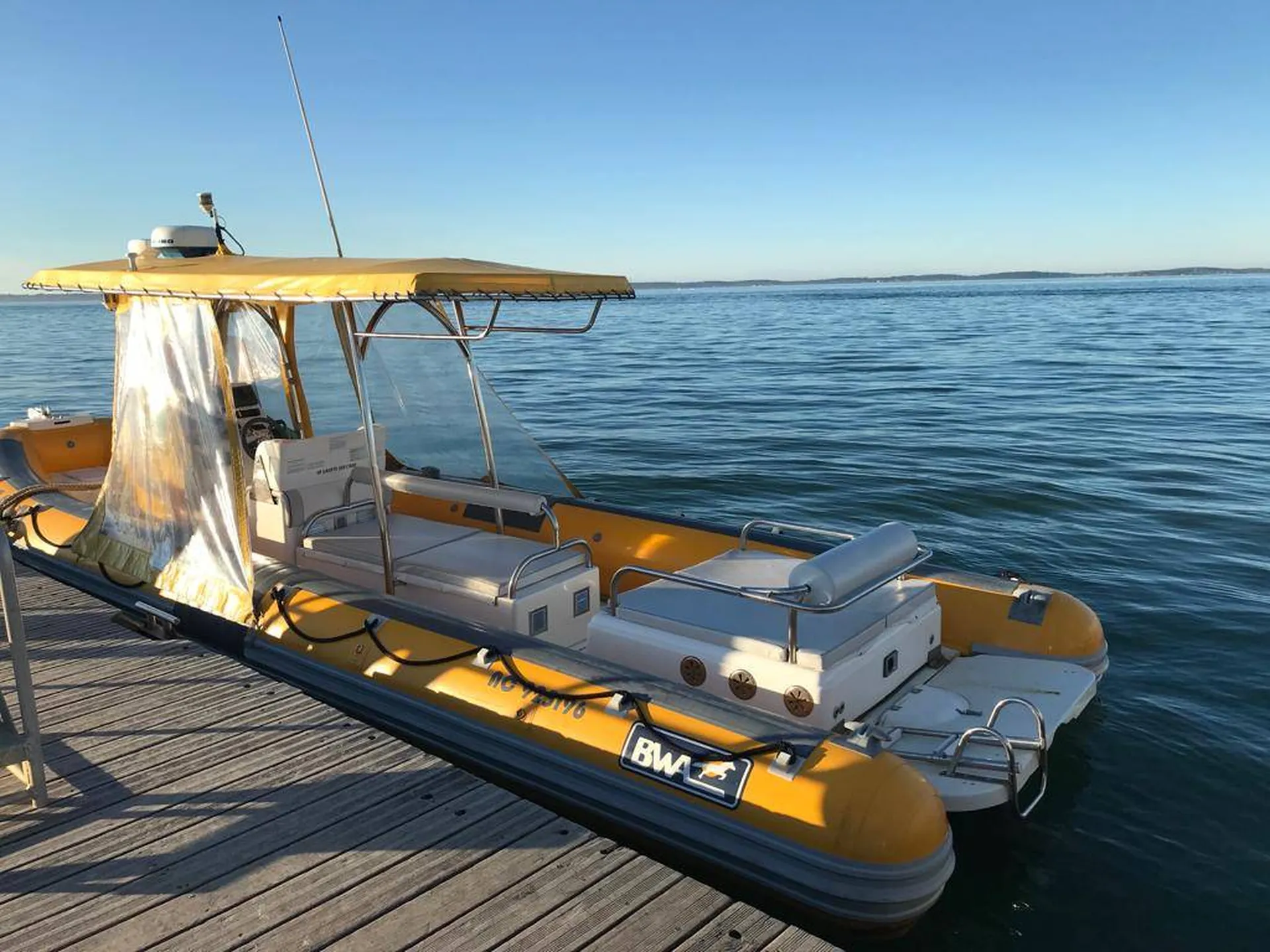 Bateau taxi privé sur le bassin d'Arcachon