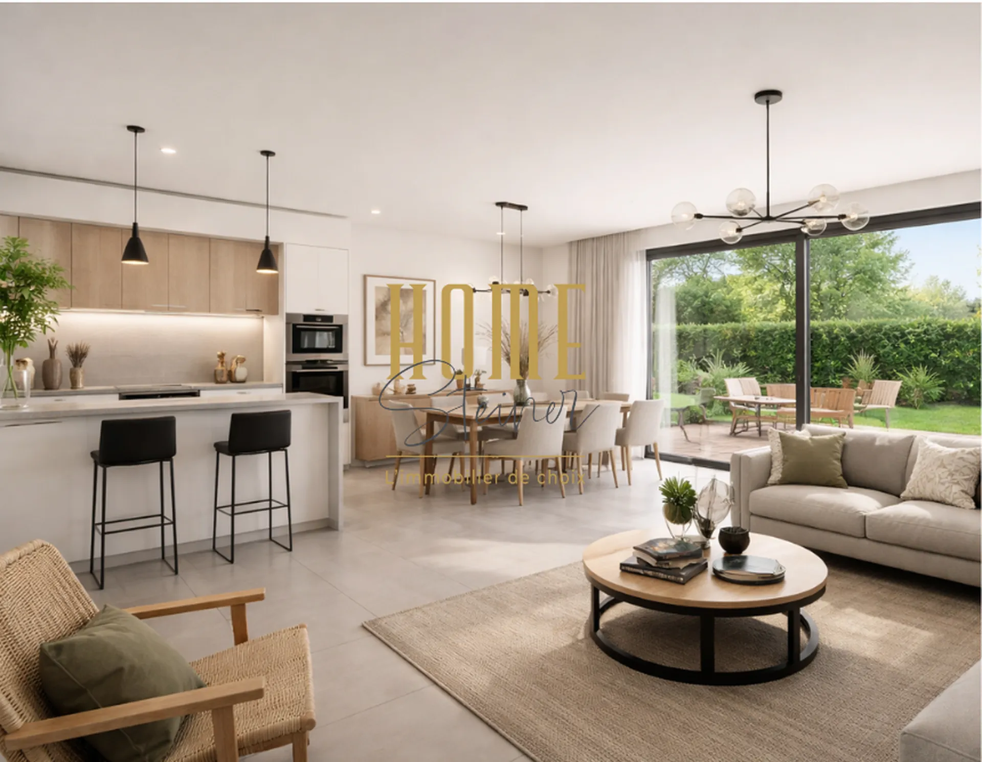 Dernière maison neuve de 140m² disponible à Kilstett avec grand jardin 2 ares, terrasse et garage double