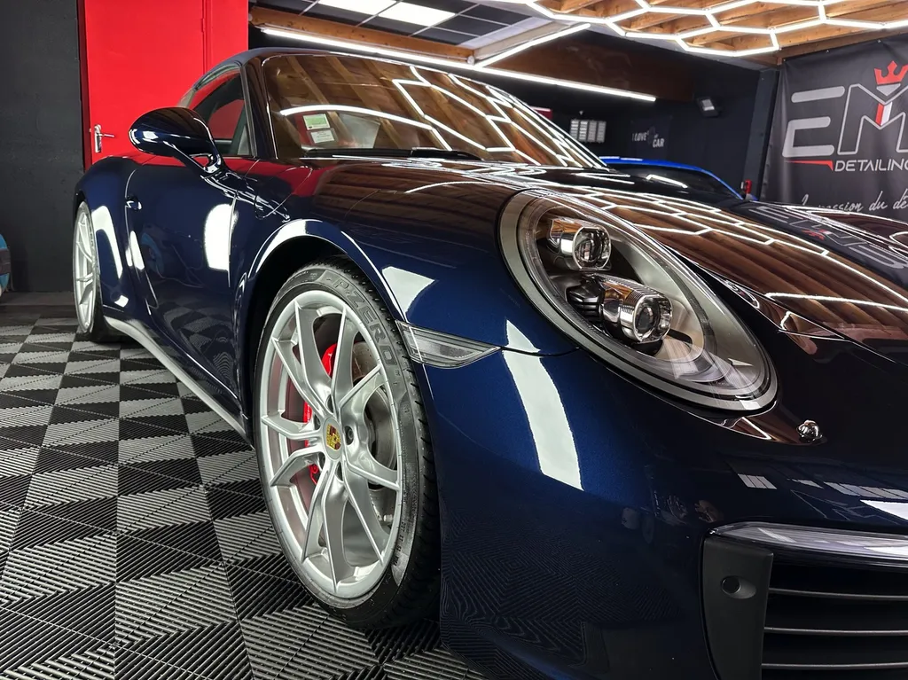 DETAILING Porsche protection film de protection PPF Lyon traitement céramique carosserie 