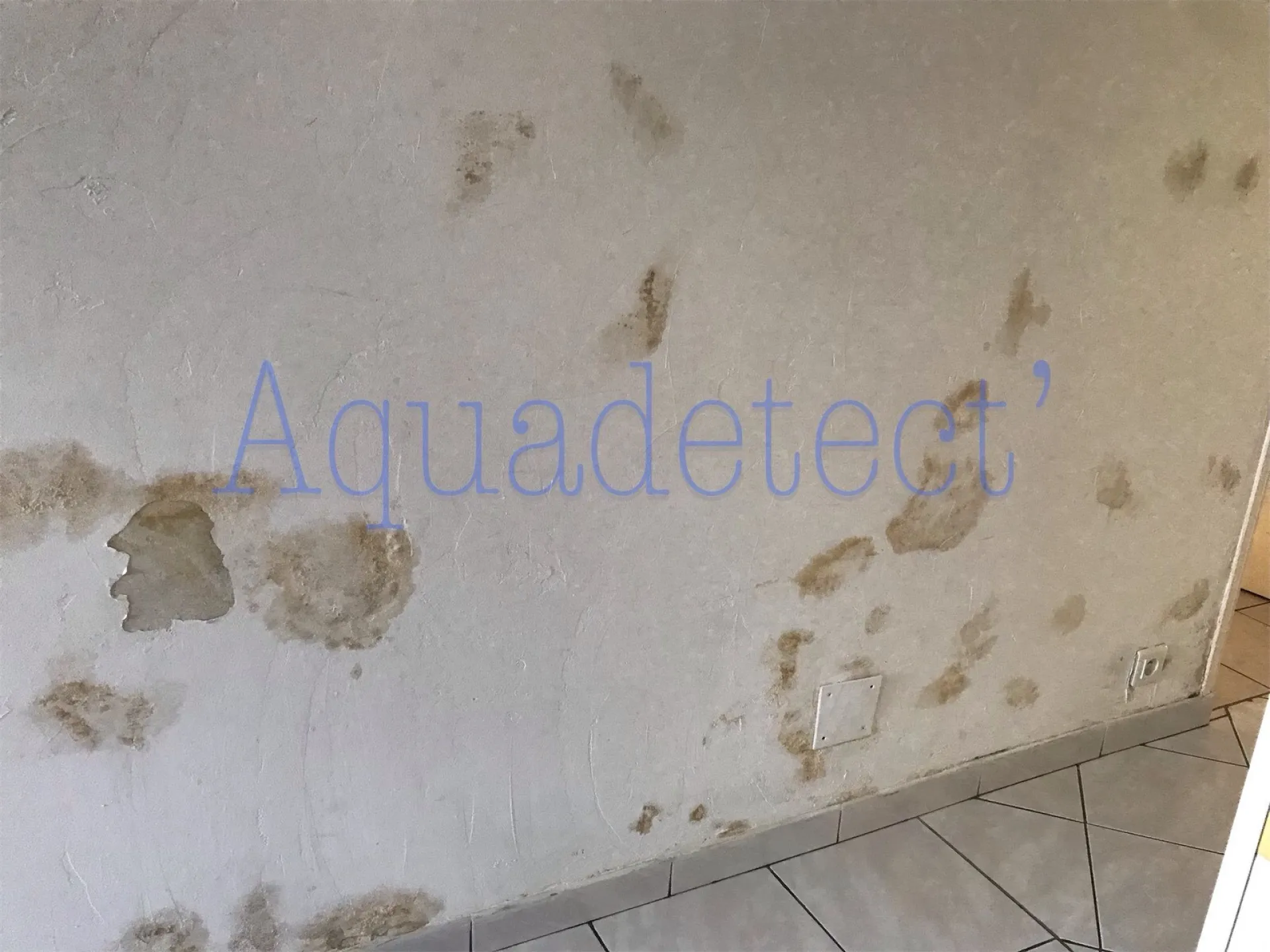 Recherche de fuite dans d'une salle de bain dans un appartement à la Garde dans le Var