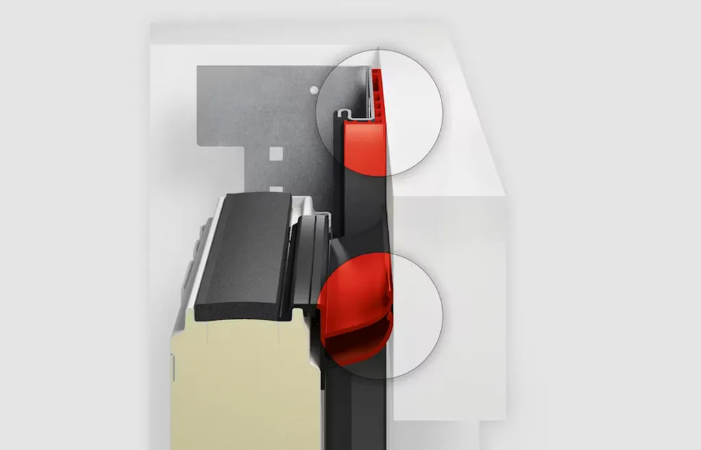 porte sectionnelle industrielle isolée Fermetures FIP