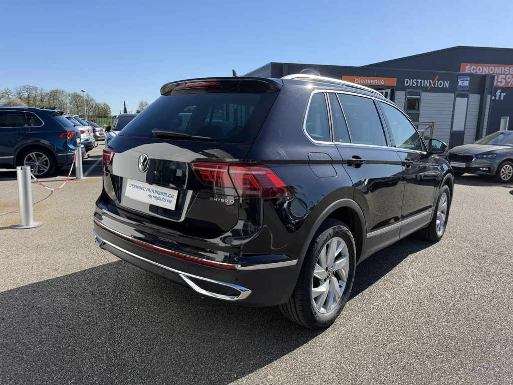 Volkswagen Tiguan d'occasion aux environs du Havre : SUV Hybride rechargeable eHybrid 245ch chez Caudebec Automobiles à La Frénaye