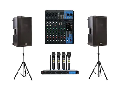 Pack karaoké N°2 avec micros sans fil