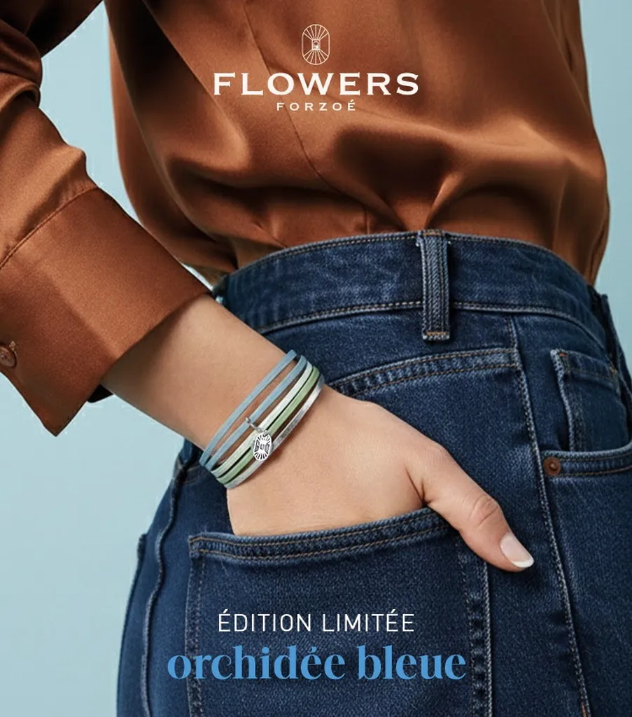 Acheter bracelets Flowers For Zoé en cuir coloré à Dieppe près de Rouen élégants et faciles à porter