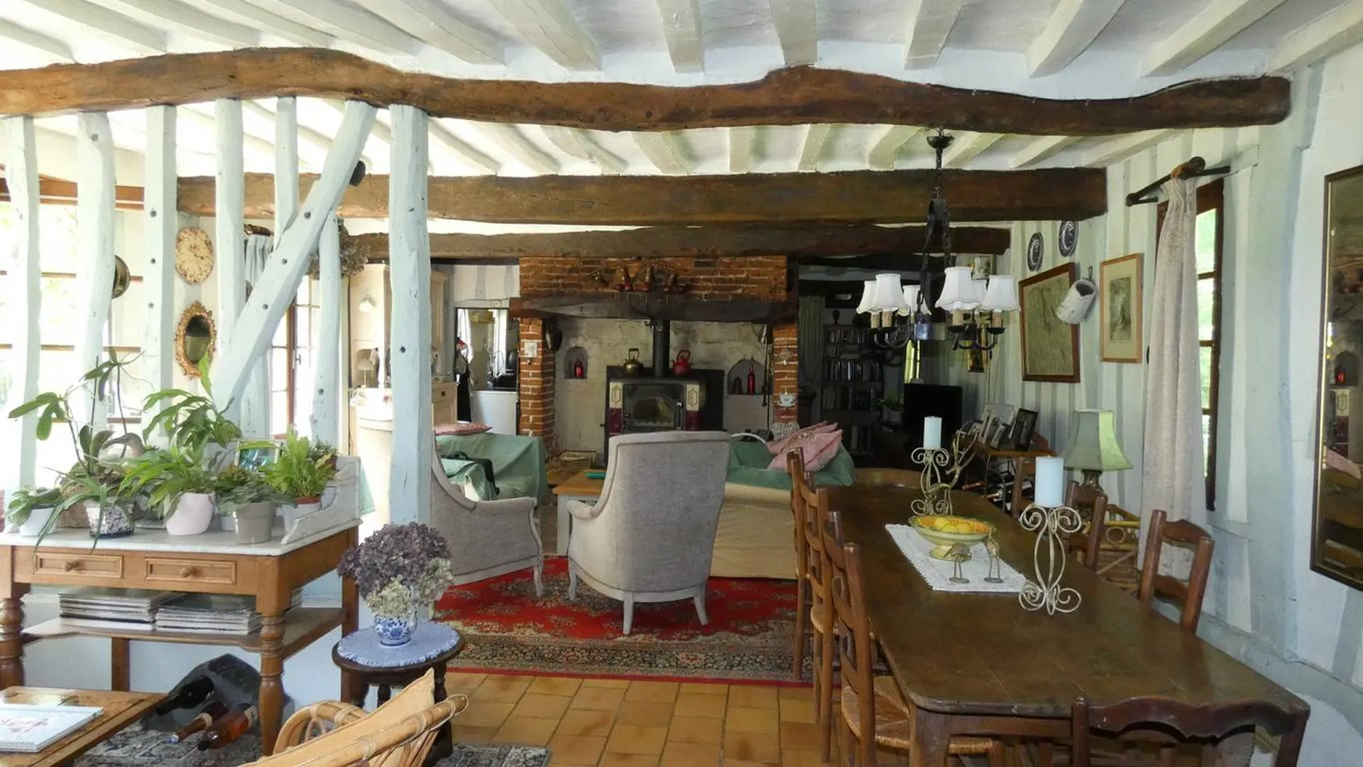 à 15 mns de la plage, charmante longère dans un cadre de verdure, au calme, 76 Normandie