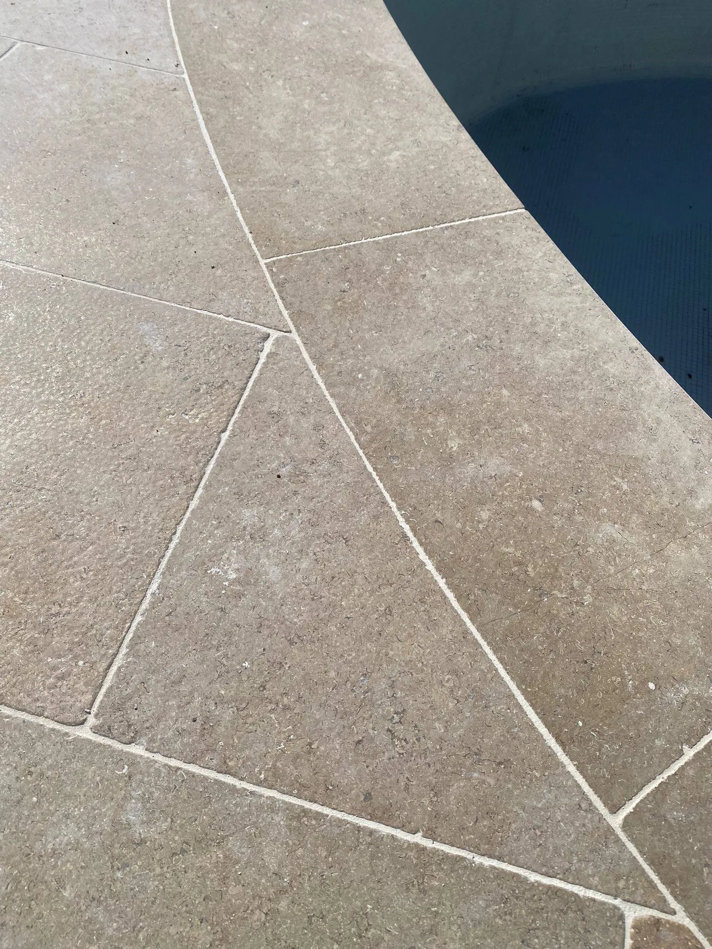 Margelle arrondi beige