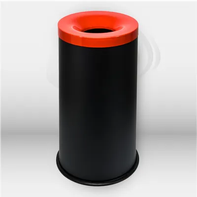 Poubelle tri sélectif 50 litres anti-feu installée dans des bureaux professionnels à Mont-de-Marsan, Landes (40), Nouvelle-Aquitaine, disponible partout en France