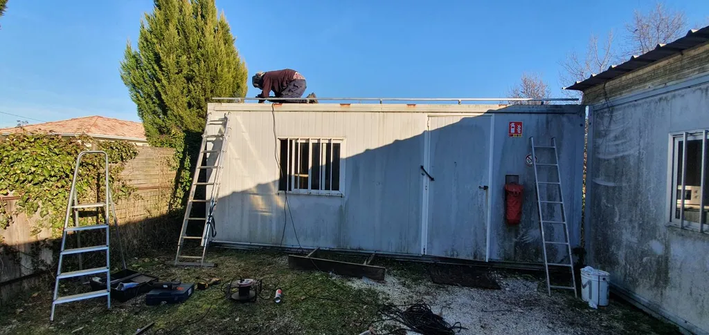 soutien de toiture dans le medoc 