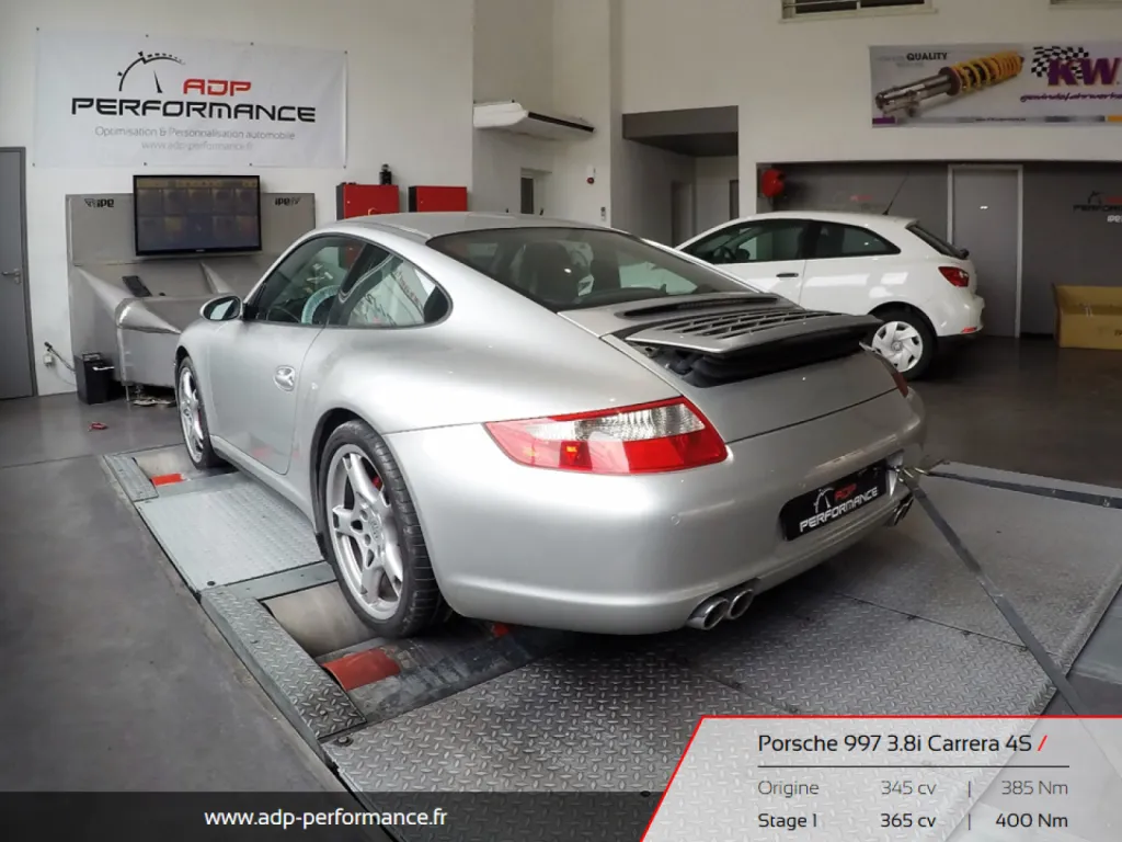 Reprogrammation moteur Porsche 997 Carrera 4S | Marseille