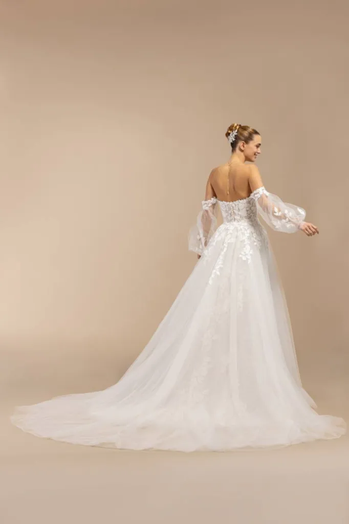 Où acheter la robe de mariée sirène bustier cœur à Marseille proche de Plan de Campagne : modèle Bornéo, collection Églantine