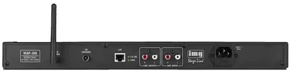 RECEPTEUR RADIO FM/ INTERNET WIFI ET LECTEUR USB MP3 STAGLINE WAP-100