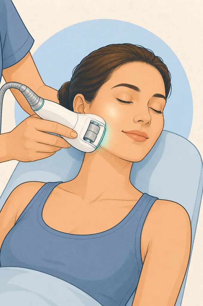 Esthétique du visage par LPG