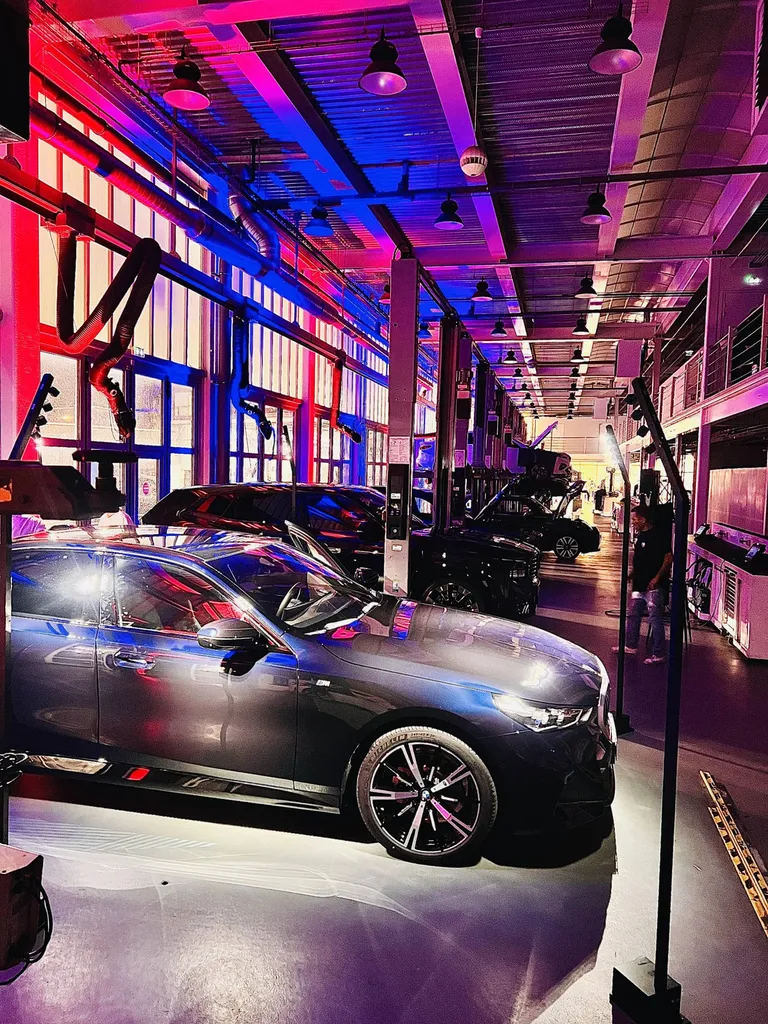 éclairer un lancement de véhicule