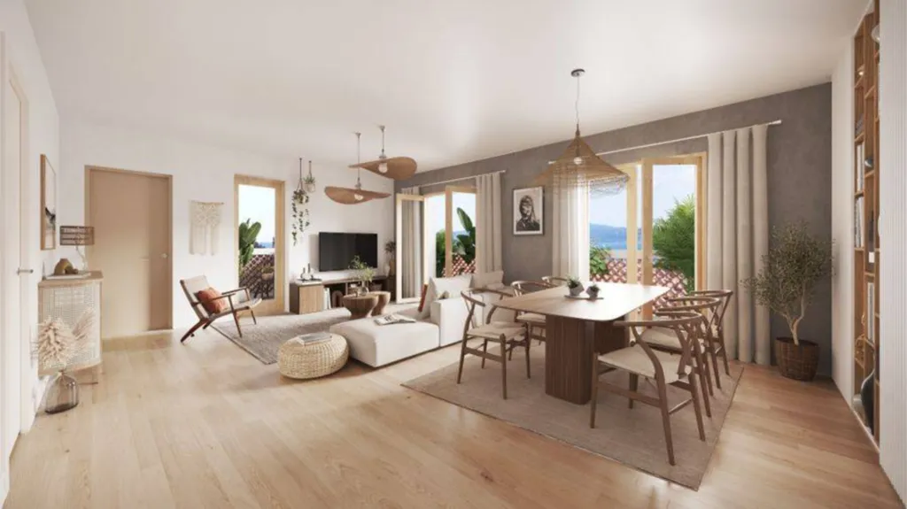 Appartement neuf avec vue mer à Sainte-Maxime – Résidence Villa des Songes, proche Saint-Tropez