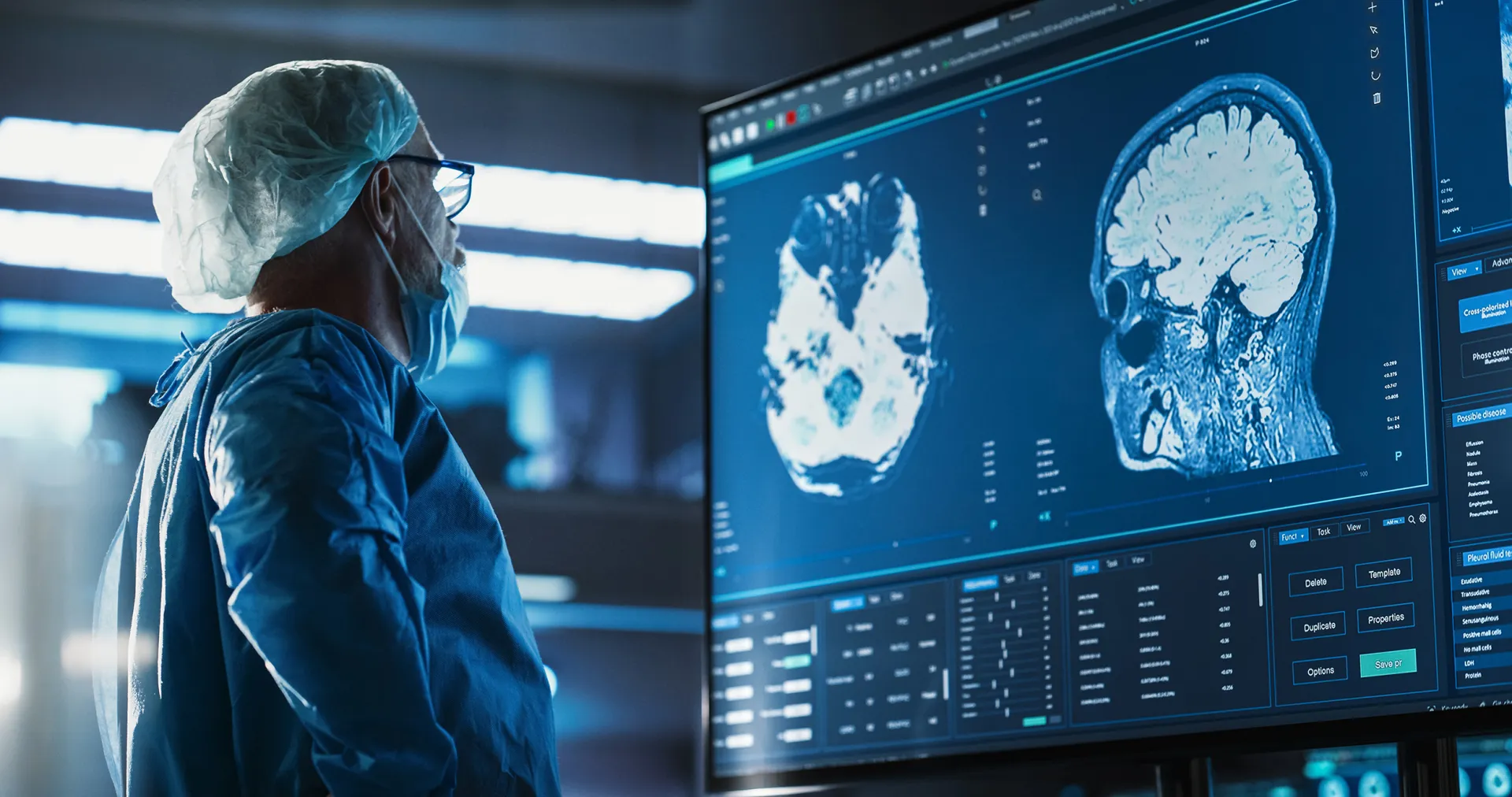 Un service de recherche médicale et scientifique en neurochirurgie à la pointe