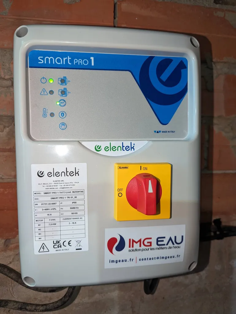 Installation de pompes de relevage et coffrets de gestion pour une résidence en construction à Toulouse