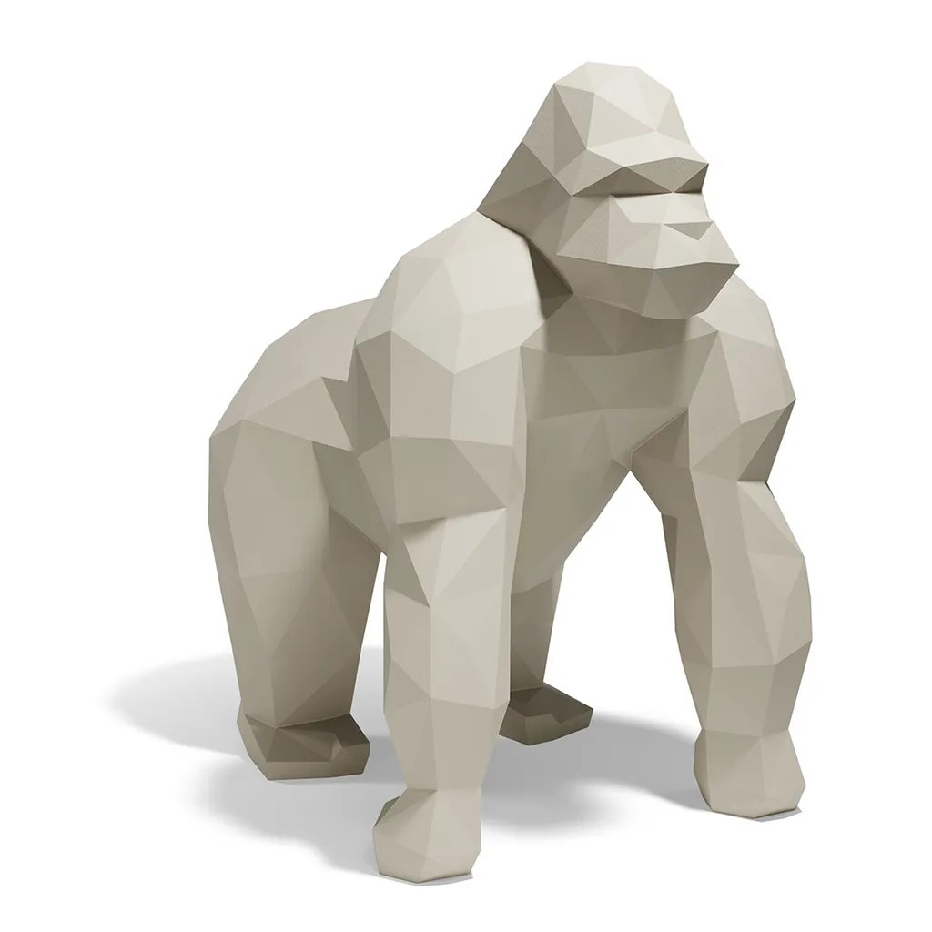 Statue gorille Origami Saru design par Vondom disponible chez Ginette Design à Labège proche Toulouse
