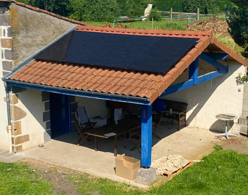 Installation photovoltaïque 2 kWc avec batterie virtuelle mylight150 à Romans-sur-Isère dans la Drôme (26)