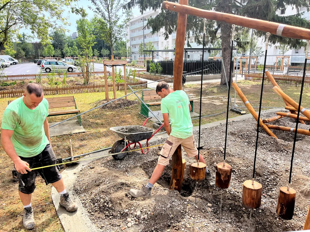Création de lieux de vie extérieurs