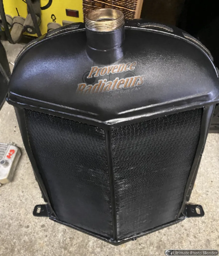 Fin de la refabrication du radiateur introuvable dans les Bouches-du-Rhône.