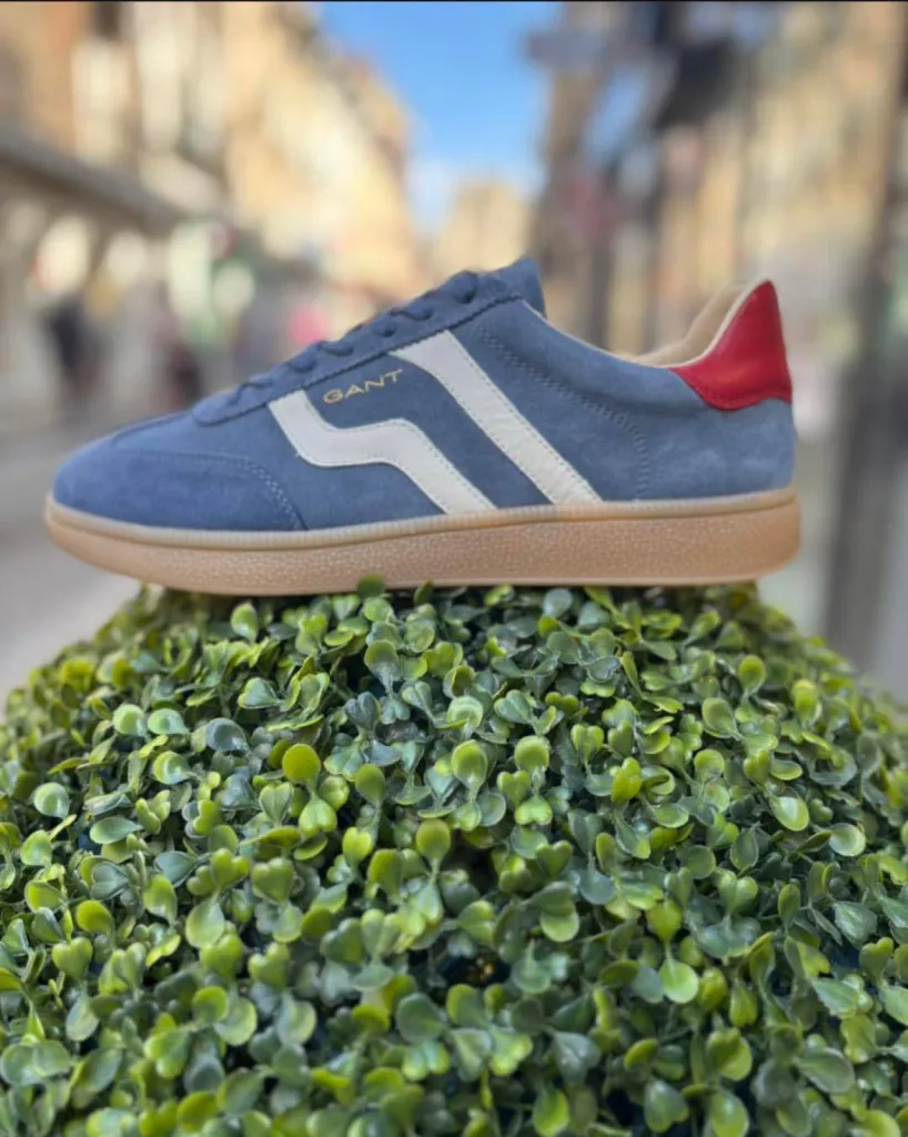 Baskets Gant Cuzmo en Daim Classic Blue chez Urban Chic à Dieppe