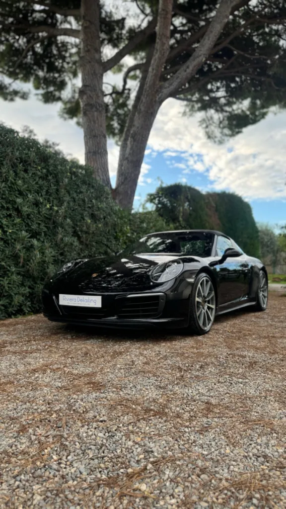 Porsche 911 Targa 4s | Detailing + traitement PPF & céramique a Nice 06