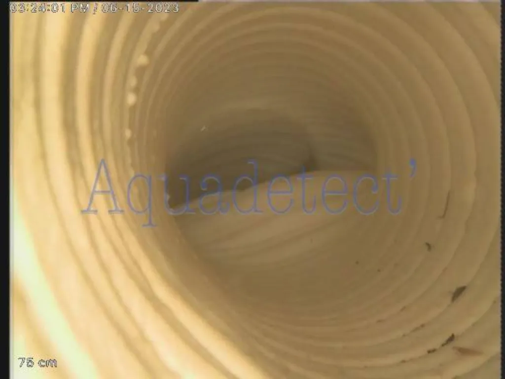 Recherche de fuite piscine dans canalisation skimmer