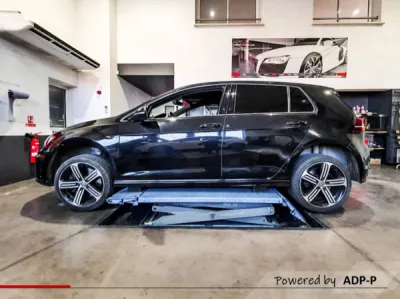 Installation catback à clapet CENDE pour VW Golf 7 R 2.0 TSi 300 | ADP Performance