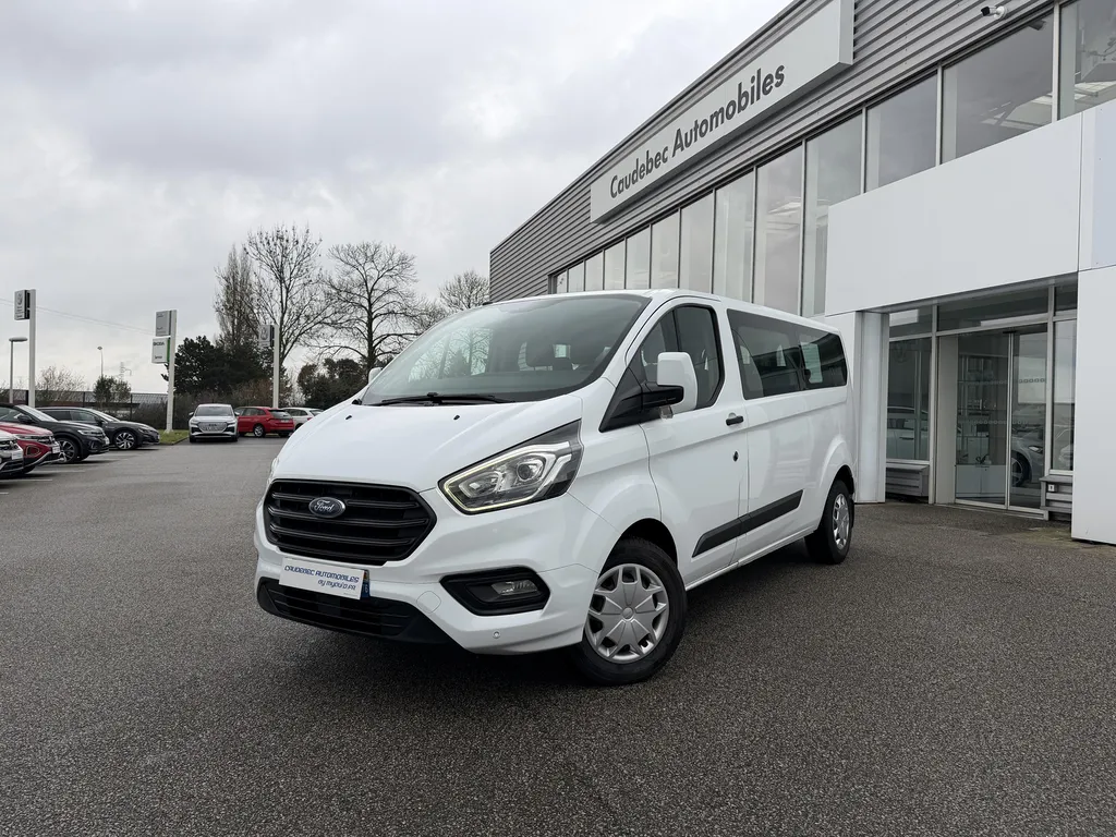 Vente Ford Transit Custom occasion 9 places à La Frénaye proche Le Havre : moteur Diesel 136 ch