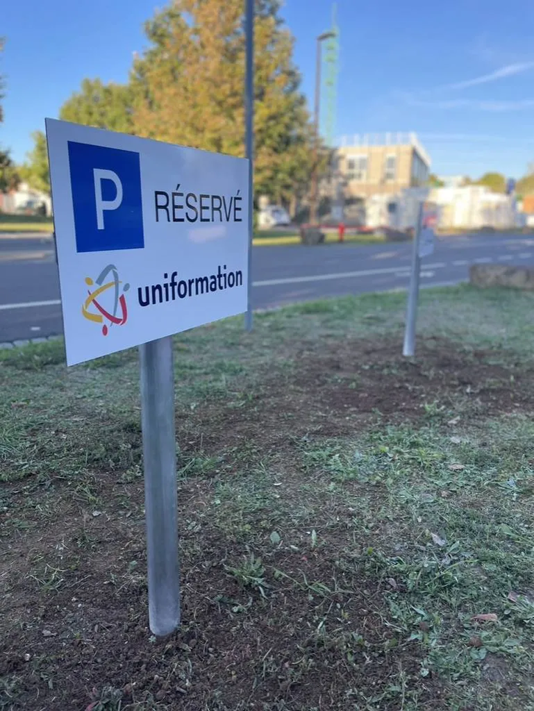panneau place de parking à strasbourg