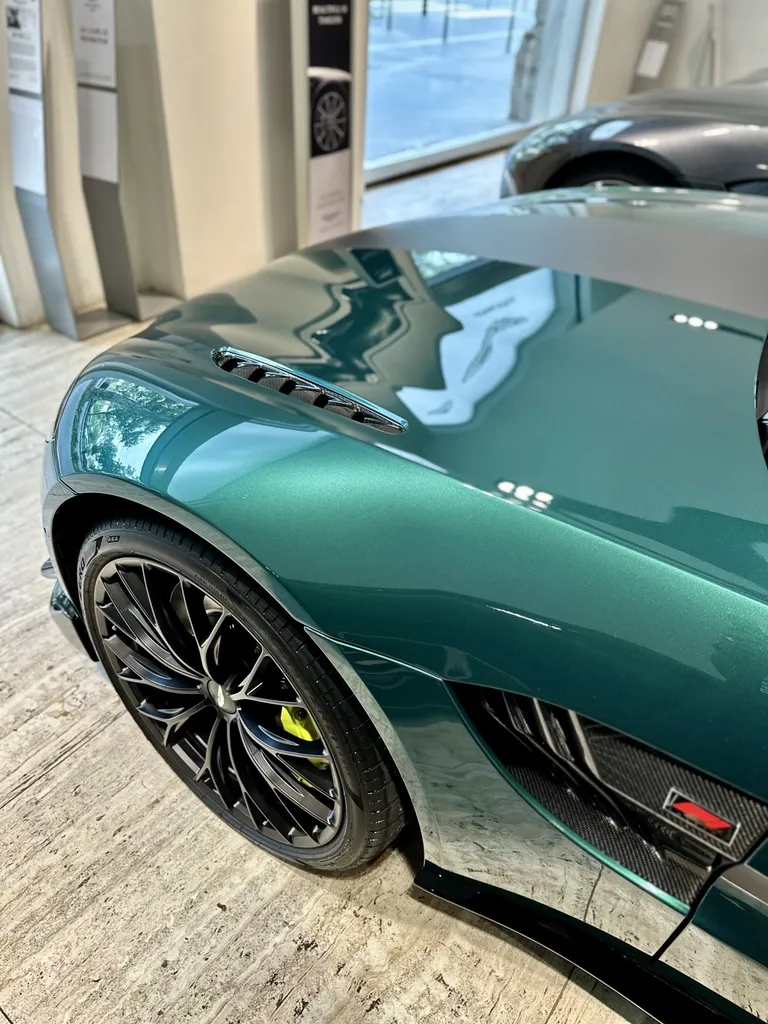 DETAILING film de protection PPF traitement céramique carrosserie Aston Martin Vantage F1 Edition 