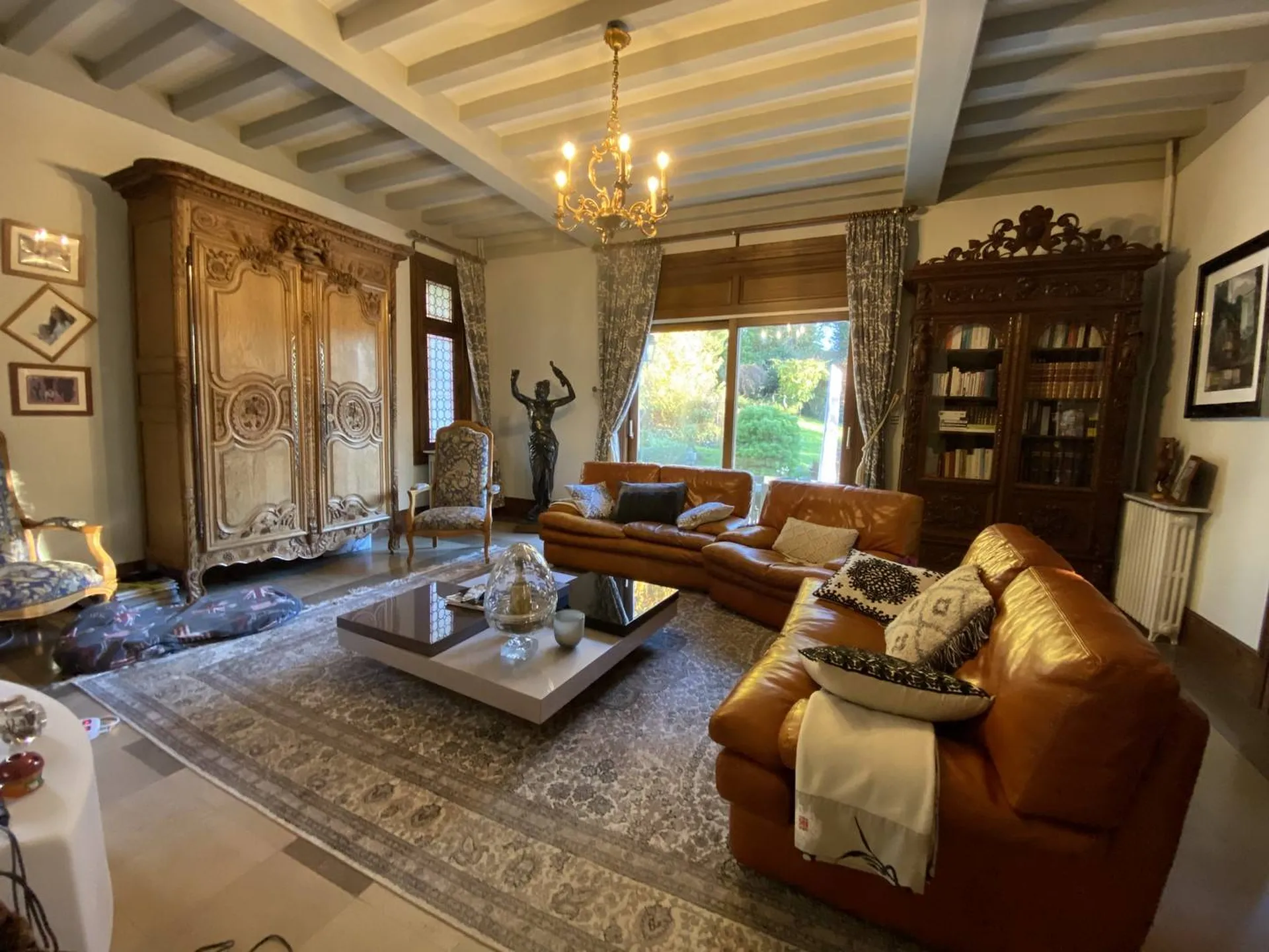 Belle anglo normande au calme, en seine maritime