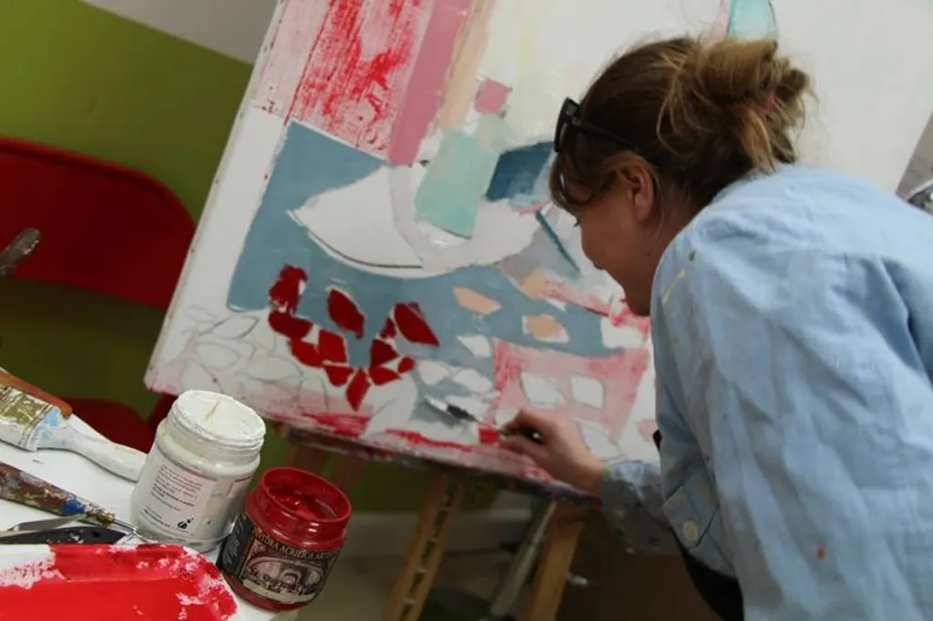 Artiste peintre France Mathilde de Bellecombe