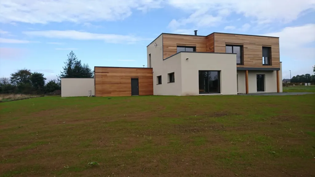 Maison d'architecte moderne Pont Audemer Eure 27