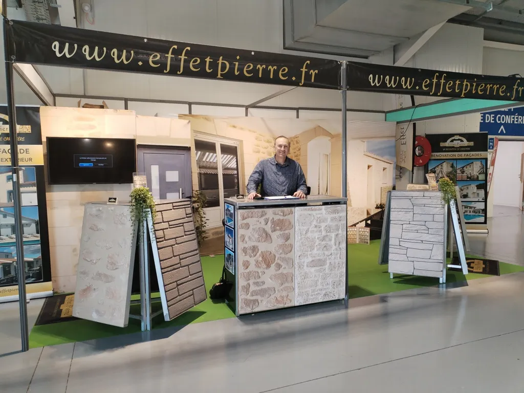 Effet pierre est présent a la foire expo de Béziers