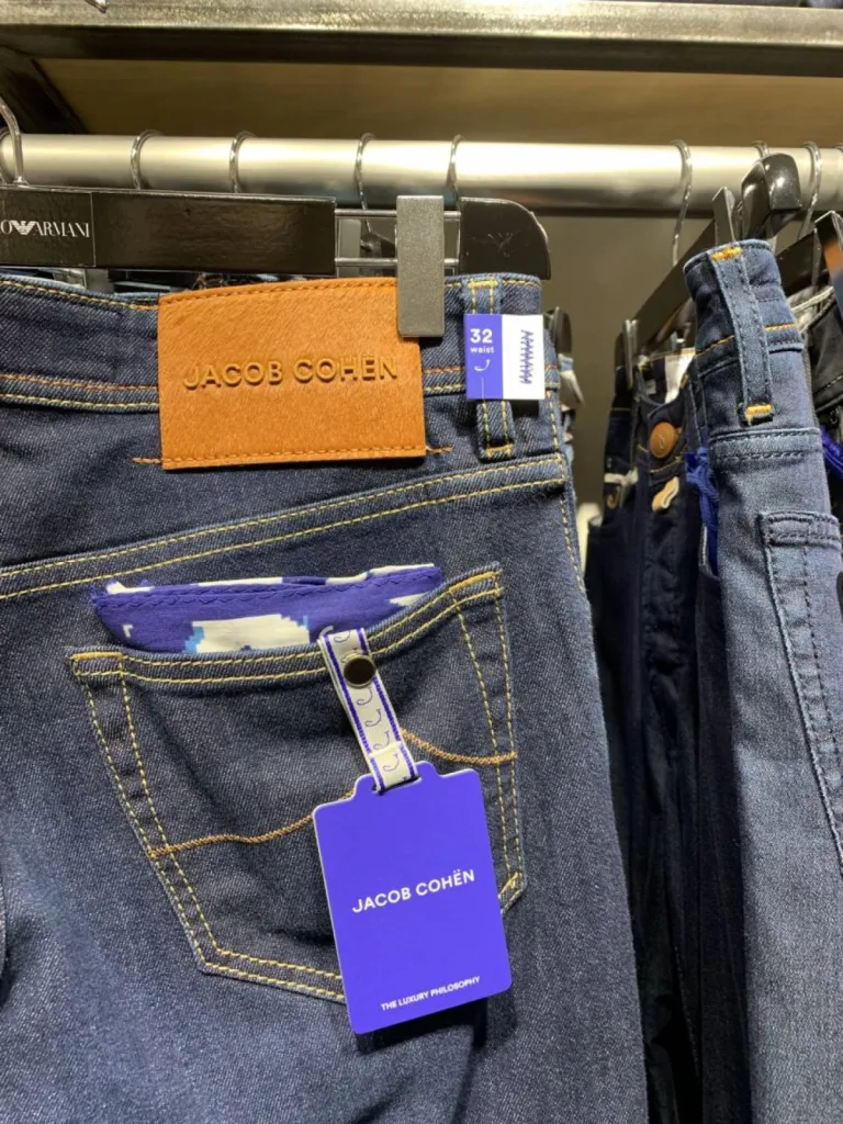 jean luxe fabriqué à Venise 