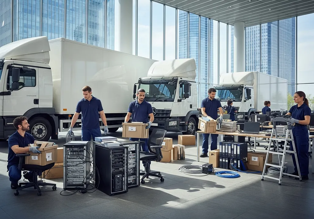 Formule Transfert Premium Pro pour déménagement clé en main incluant coordination complète, équipe dédiée et installation intégrale