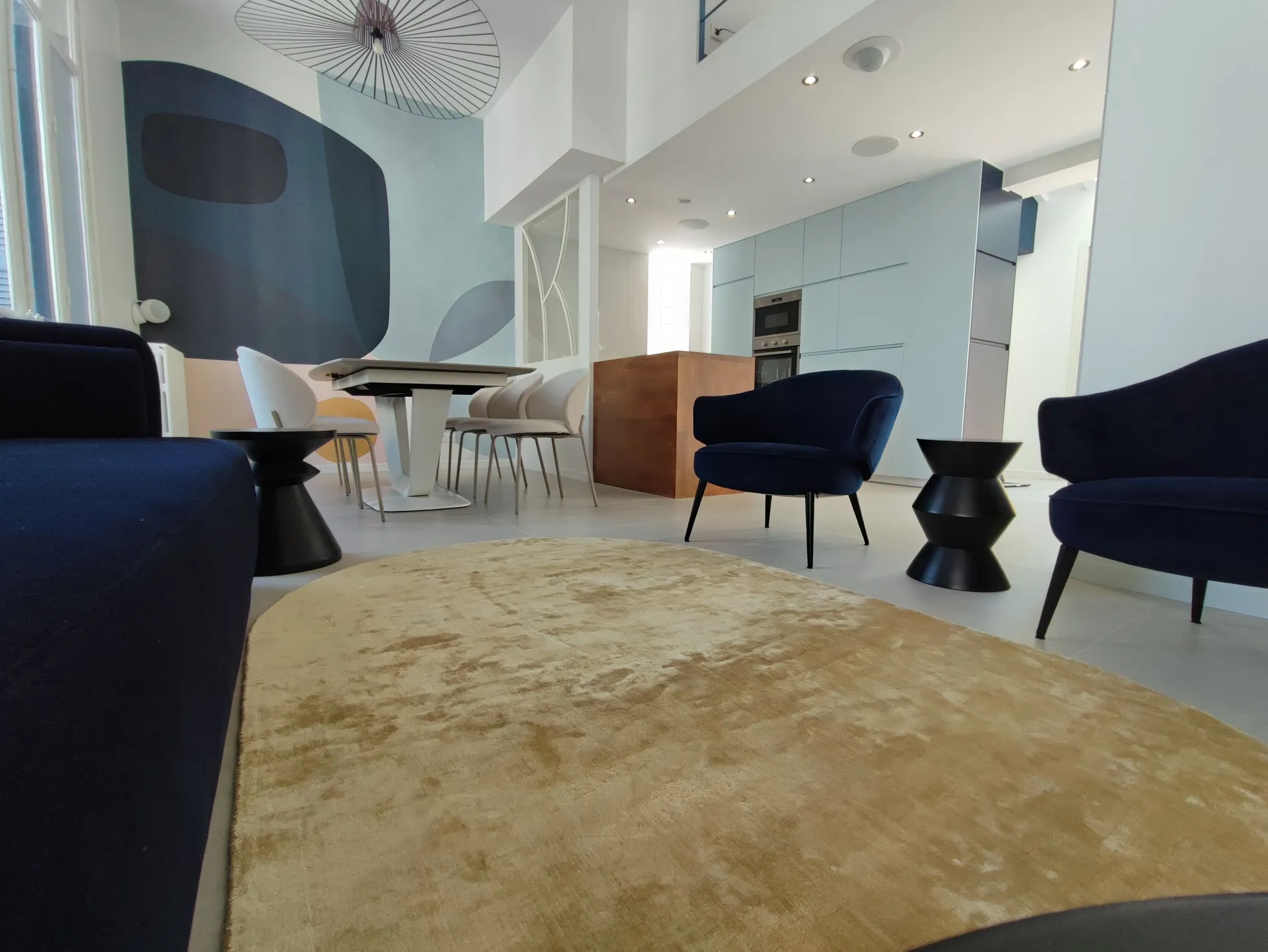 et rénovation complète d'une maison 13007 salon tv mobilier