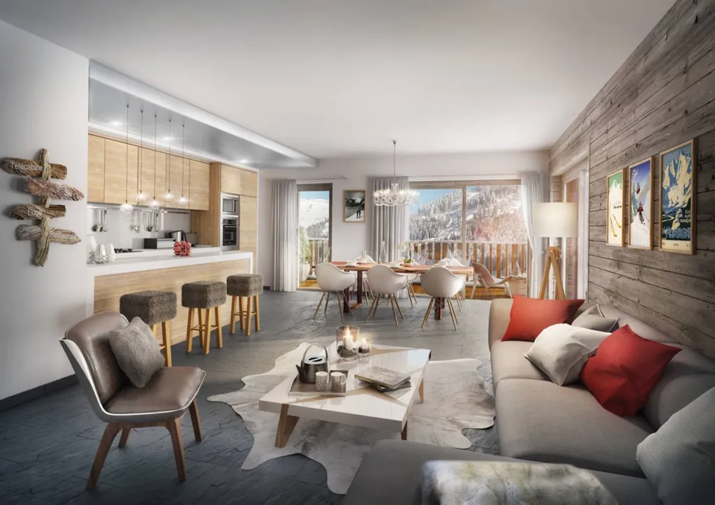 appartement spacieux en achat classique à la montagne