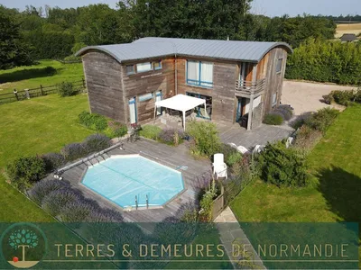 Achat d'une Maison Contemporaine avec piscine, nichée au coeur d'un jardin de 3 450 m², proche des commodités de Cormeilles 27260