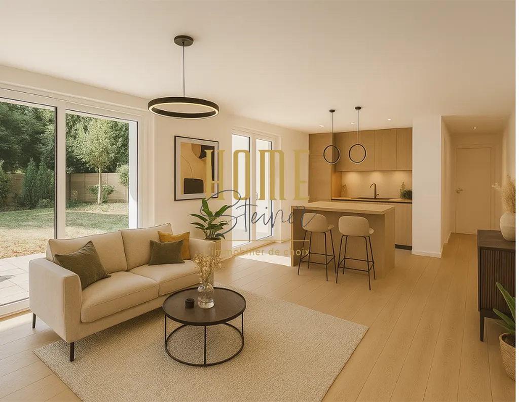 À Eckbolsheim, des appartements neufs lumineux avec terrasses et jardins dans un cadre résidentiel recherché