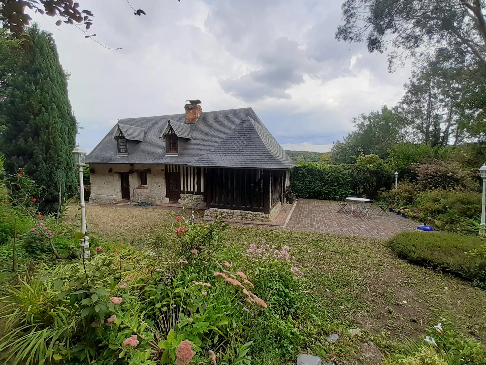 Ancien pressoir Normand, région Pont-l'Evêque, Calvados 14.