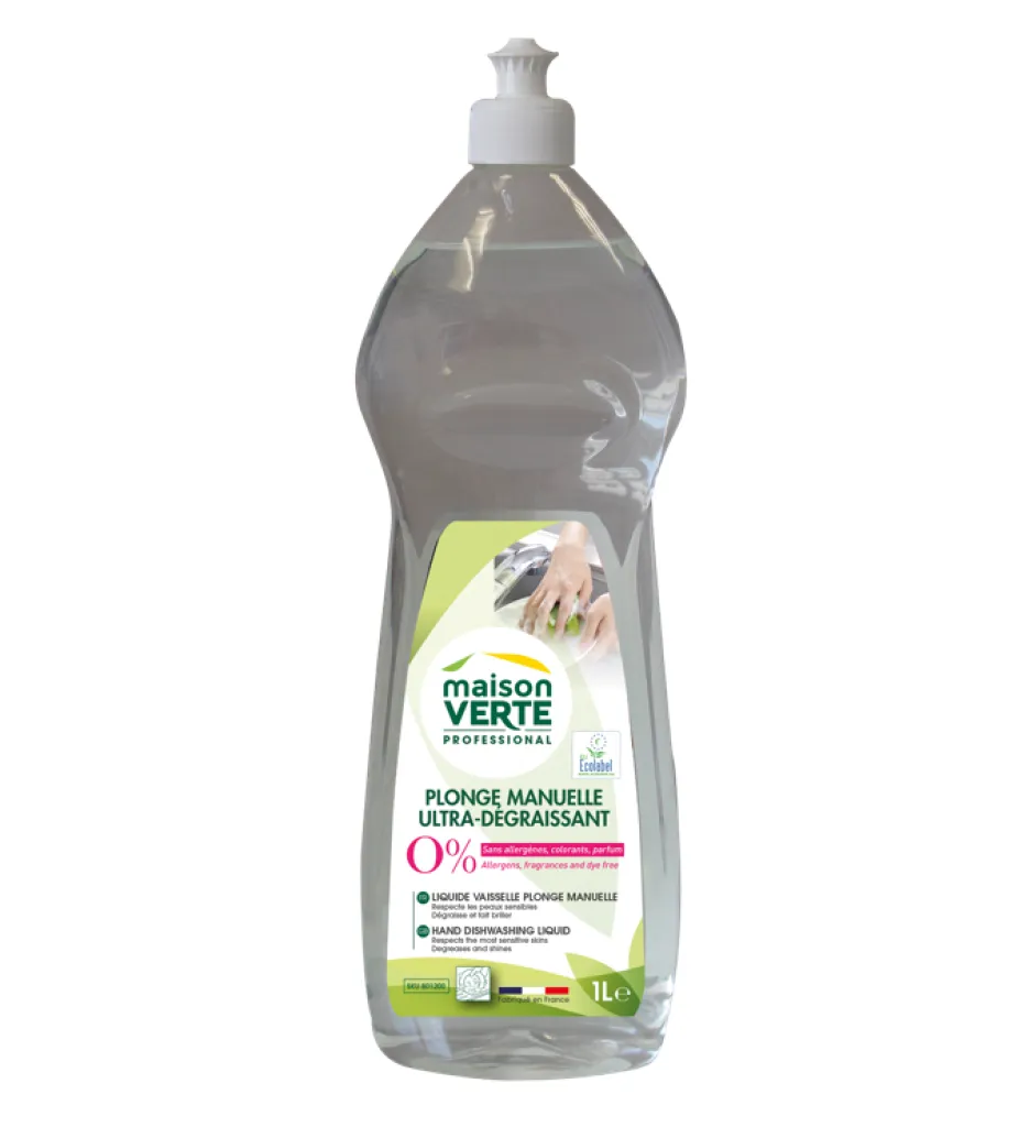 produit vaisselle maison verte au meilleur prix sur le site cpi hygiene