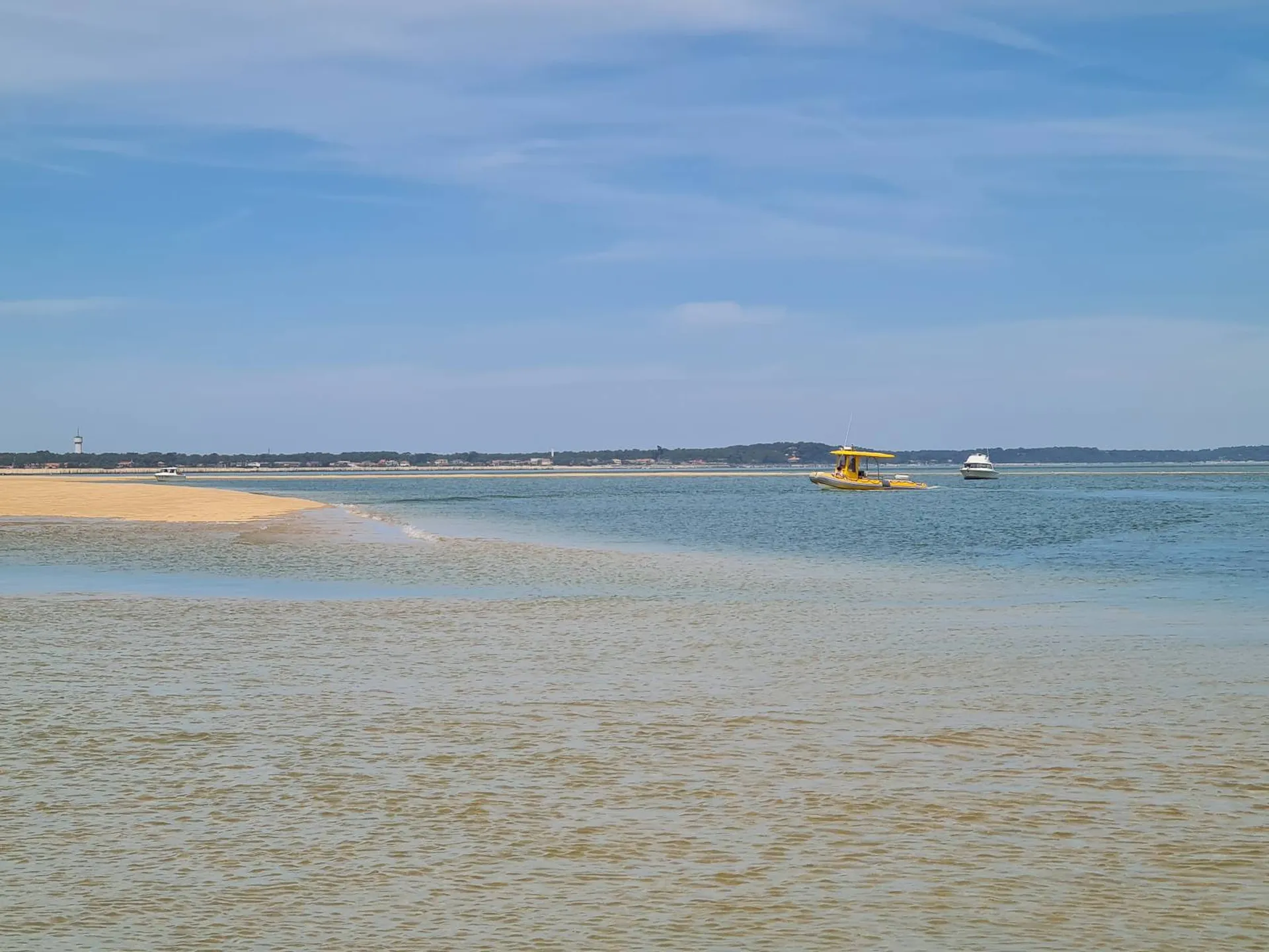 Sortie en bateau au banc d'Arguin et à la dune du Pilat 