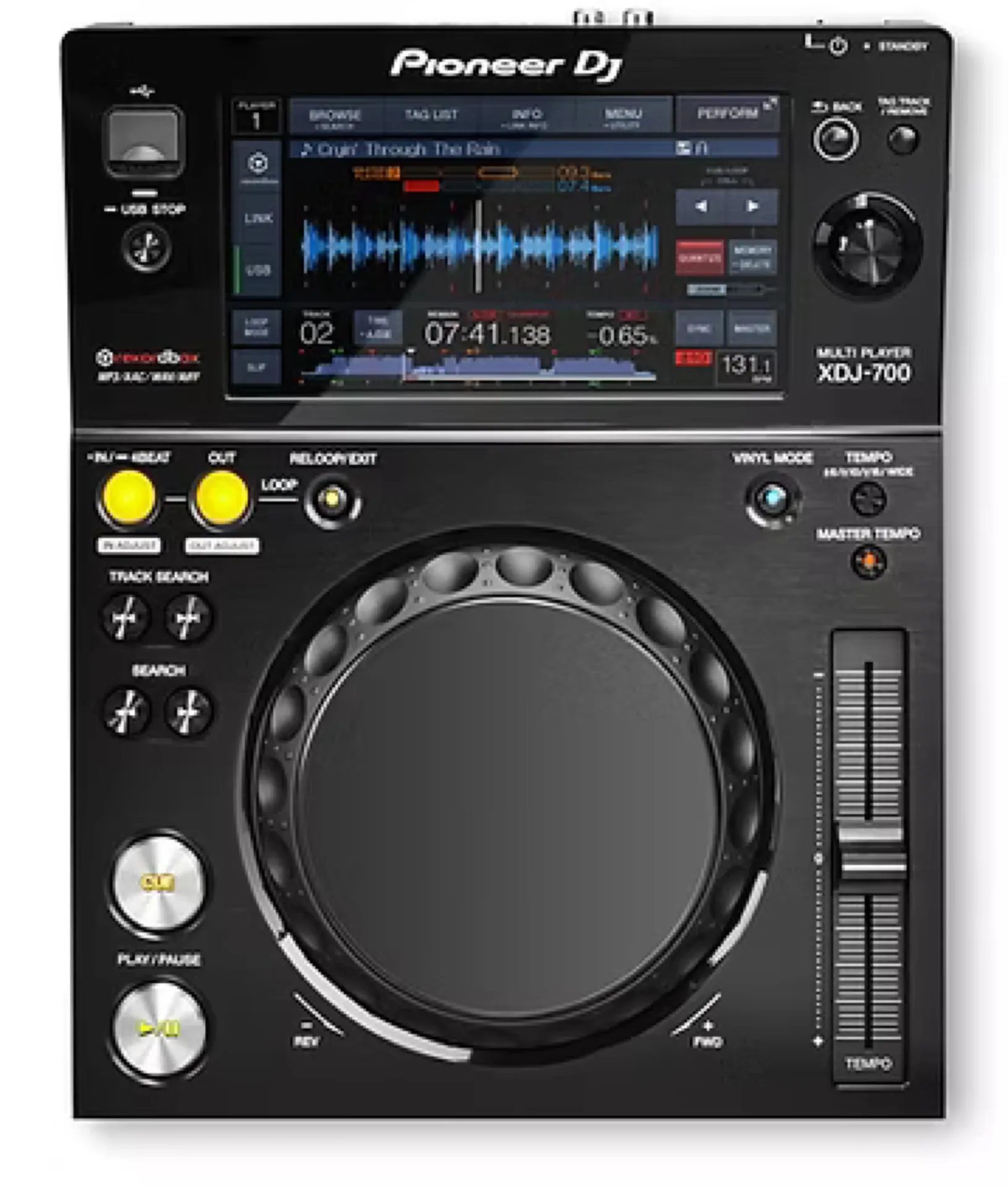 LECTEUR MUSIQUE PLATINE DJ XDJ-700 PIONEER