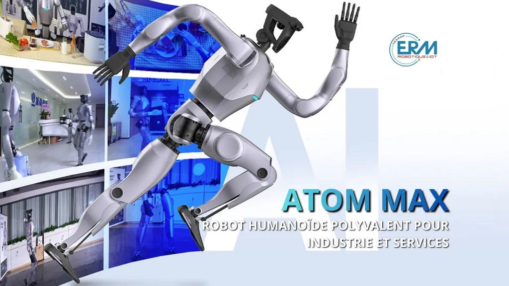 ATOM MAX, Robot humanoïde polyvalent pour industrie et services