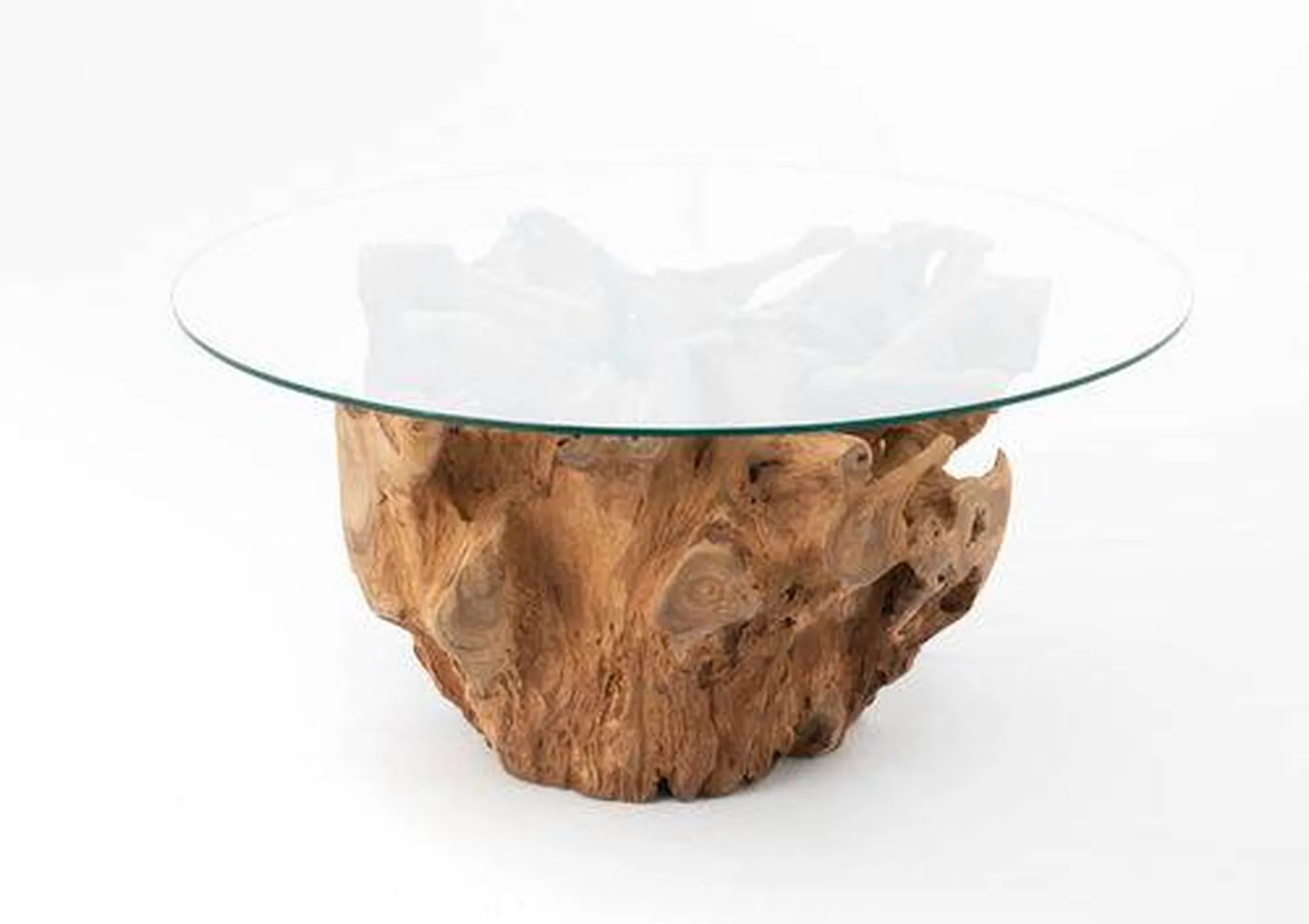 Vente d'une table basse ronde pied en teck