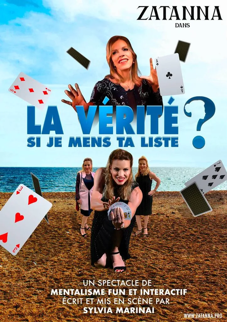 Affiche spectacle mentalisme Cannes, Nice Côte d'Azur 