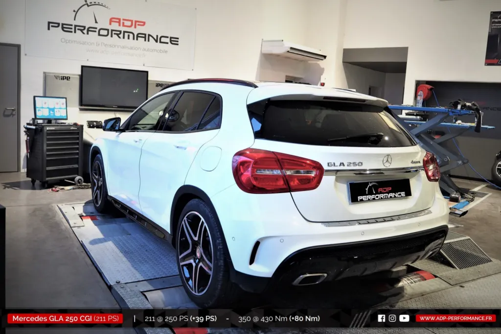 Reprogrammation moteur Bouc bel Air, Les Pennes Mirabeau - Mercedes GLA 250 CGI 211cv - ADP Performance